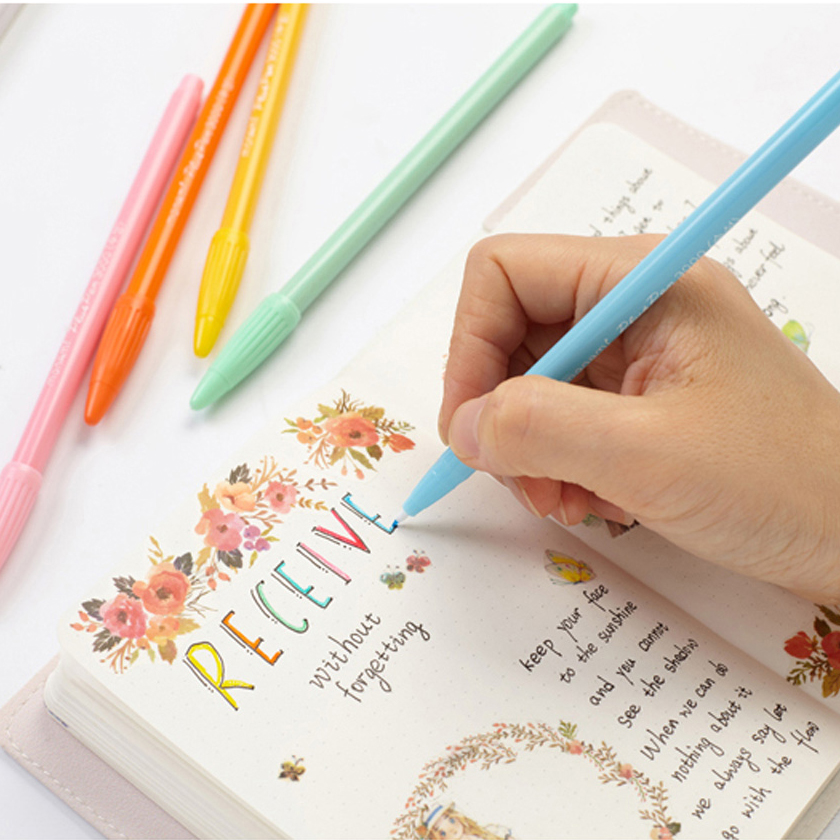 Bút chì mini nhiều màu sắc phong cách Hàn Quốc YR