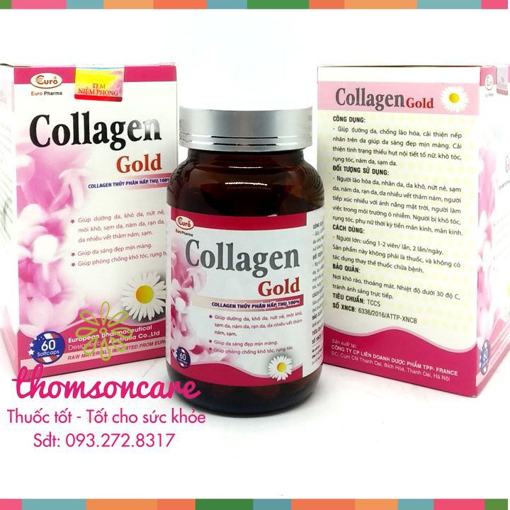 Collagen Gold hỗ trợ ngăn ngừa lão hóa, bổ sung nội tiết tố | BigBuy360 - bigbuy360.vn