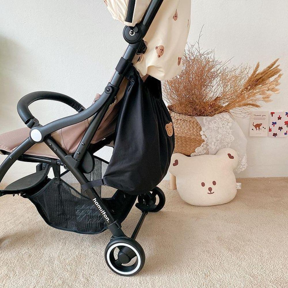 JARRED Túi Đựng Đồ Đa Năng Bằng Nylon Gắn Xe Đẩy Em Bé Tiện Dụng Giá Đỡ