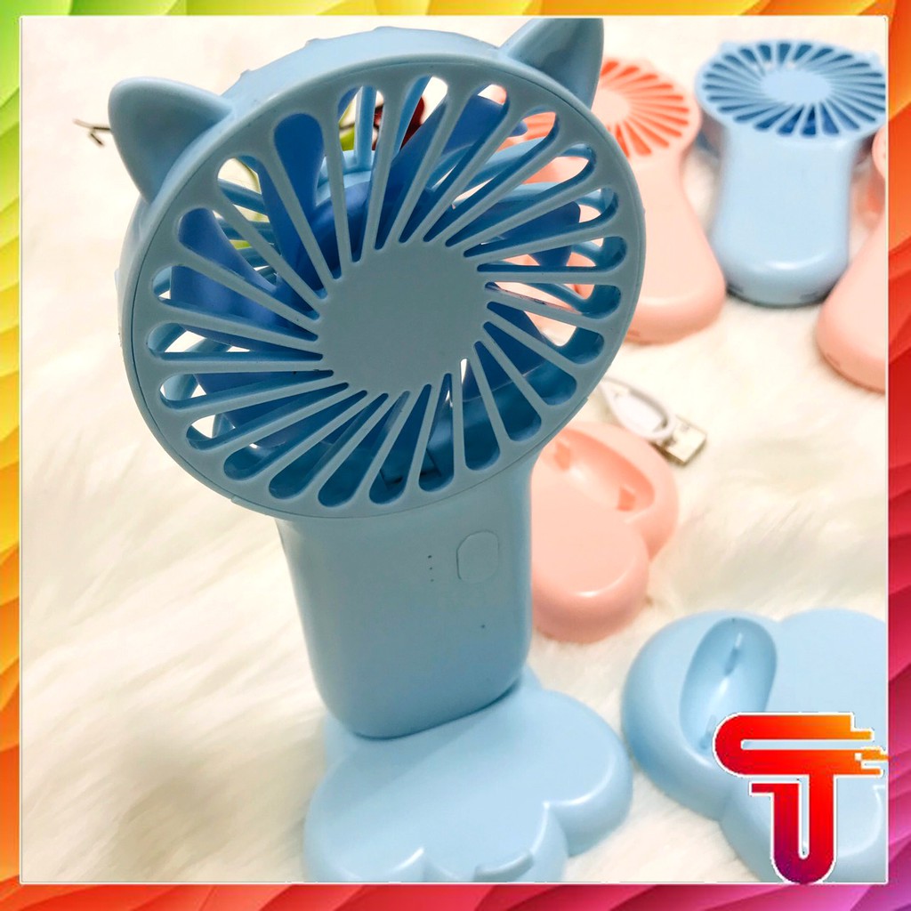 Quạt tích điện Cầm Tay Mini JOIL 3 cấp độ gió T3B2 | BigBuy360 - bigbuy360.vn
