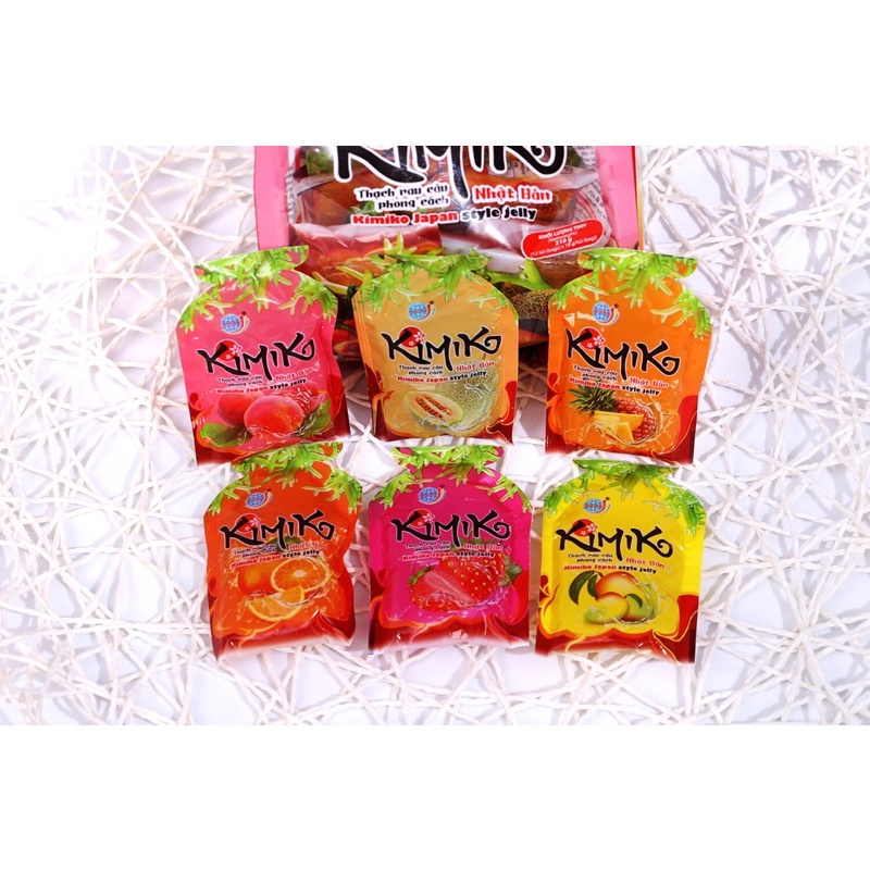 THẠCH RAU CÂU KIMIKO PHONG CÁCH NHẬT BẢN 216G