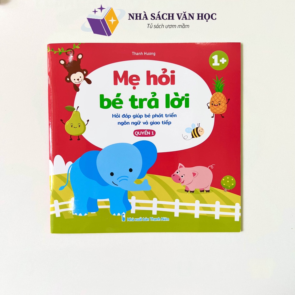 Sách - Mẹ Hỏi Bé Trả Lời - Combo 3 Quyển - Hỏi Đáp Giúp Bé Phát Triển Ngôn Ngữ Và Giao Tiếp