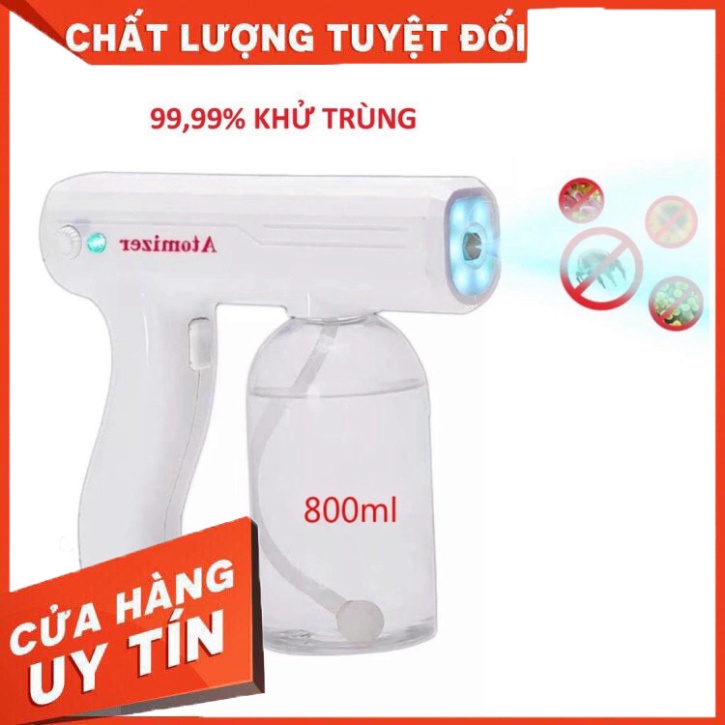 [Máy Phun Khử Khuẩn Nano], Máy Xịt Khử Khuẩn Cầm Tay Chống Dịch Bảo Vệ An Toàn, Hiểu Quả Cho Gia Đình PK KuBen