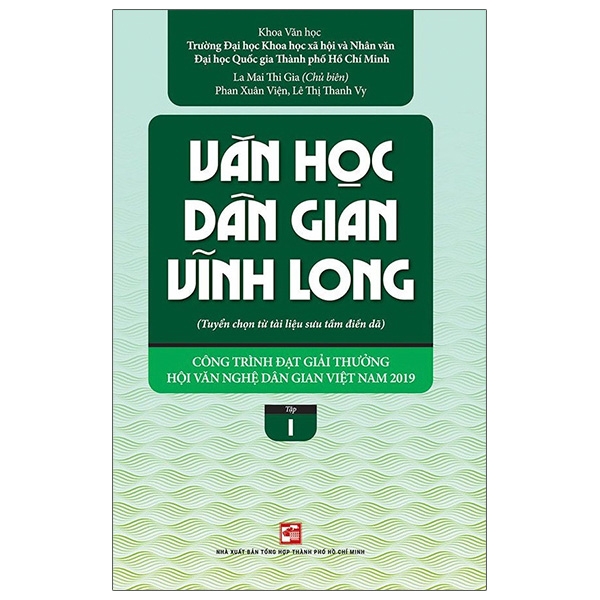 Sách Văn Học Dân Gian Vĩnh Long - Tập 1