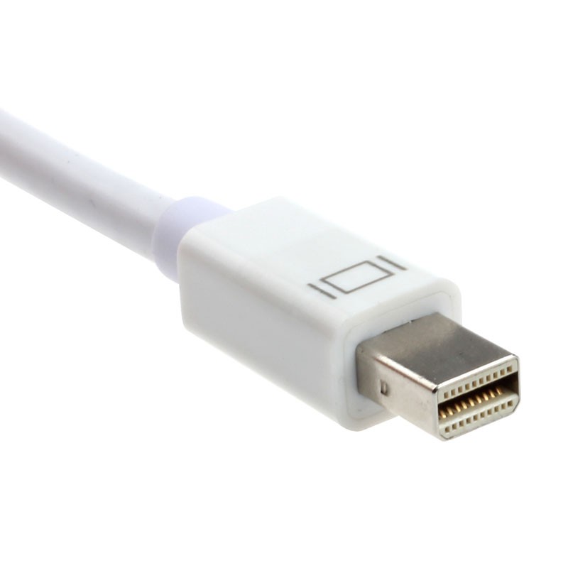 Đầu Chuyển Đổi Từ Displayport Thunderbolt Sang Dvi Vga Hdmi 3 Trong 1 Cho Macbook Imac