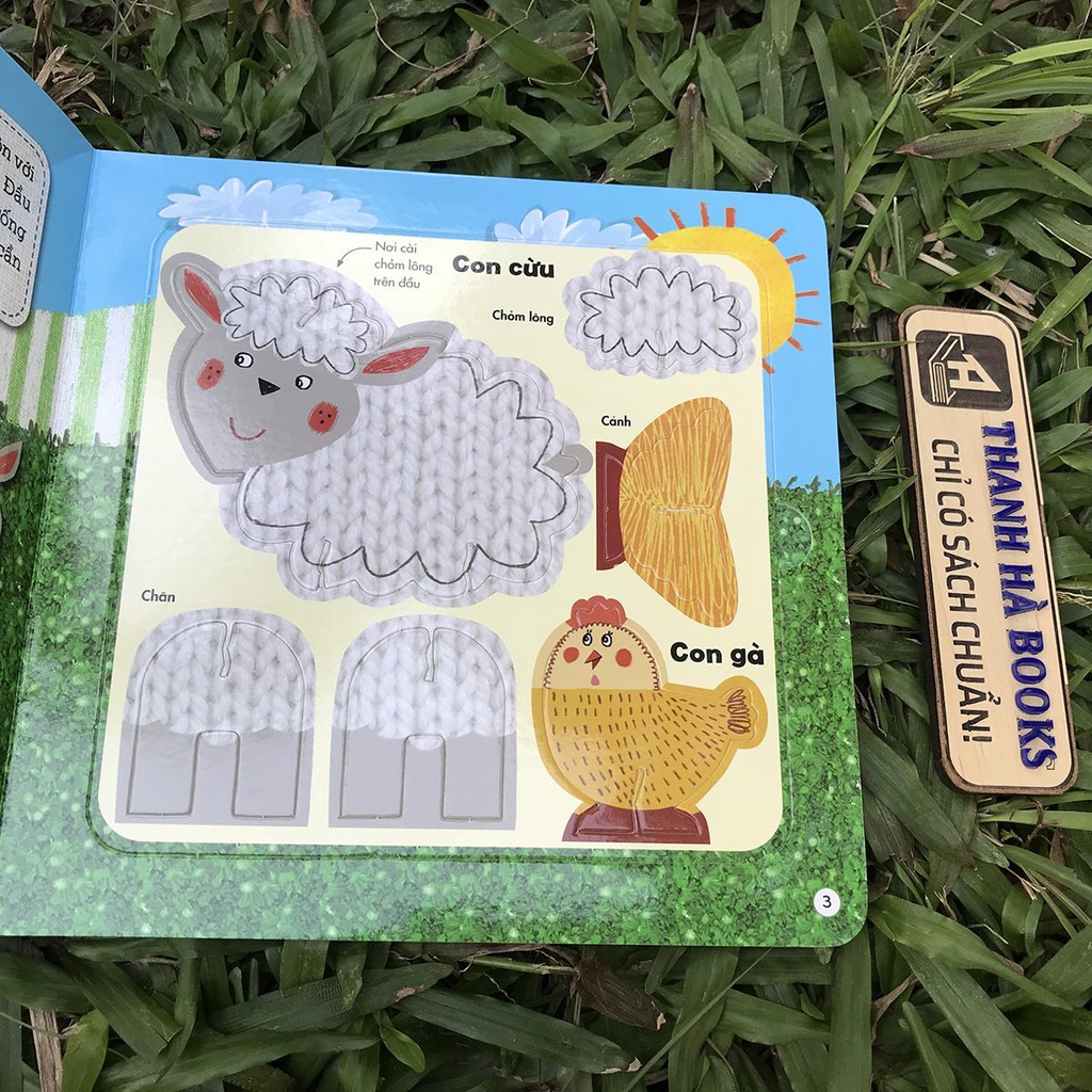 Sách Ghép Hình Phát Triển IQ (Dành cho trẻ từ 3 tuổi) - lẻ tùy chọn