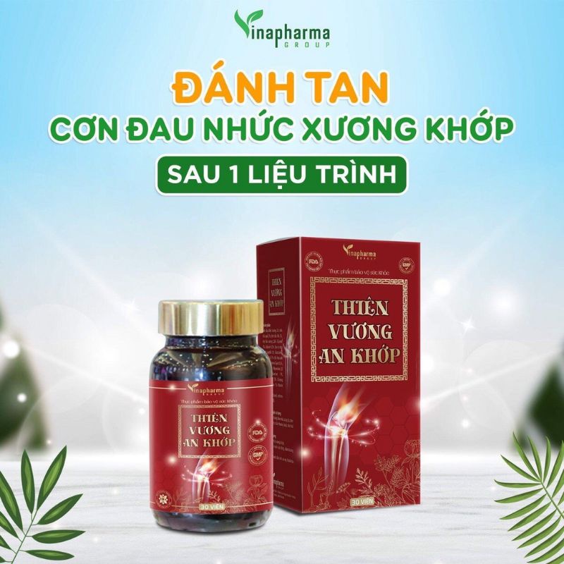 Thiên Vương An Khớp ( 45 viên) hỗ trợ điều trị xương khớp