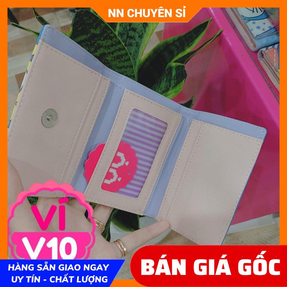 VÍ NGẮN CHIBI DỄ THƯƠNG ⚡100% ẢNH THẬT ⚡ VÍ NỮ HOẠT HÌNH