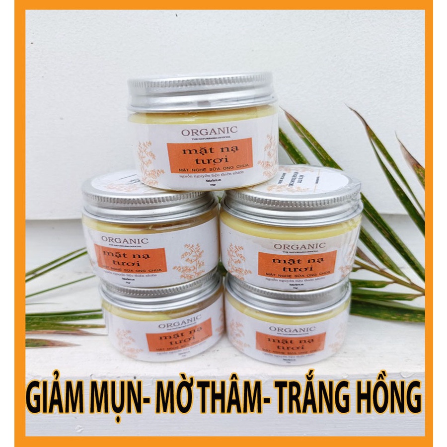 Mặt nạ tươi mật nghệ sữa ong chúa