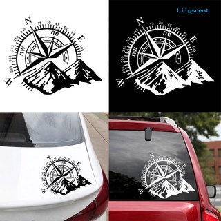 Decal dán cửa sổ xe hơi hình la bàn