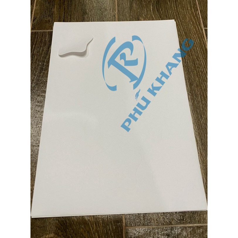 Giấy decal nhám cắt sẵn hình sao