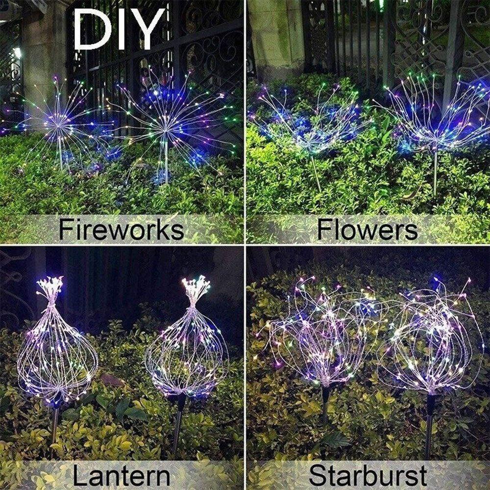 Đèn LED Trang Trí Sân Vườn Sử Dụng Năng Lượng Mặt Trời