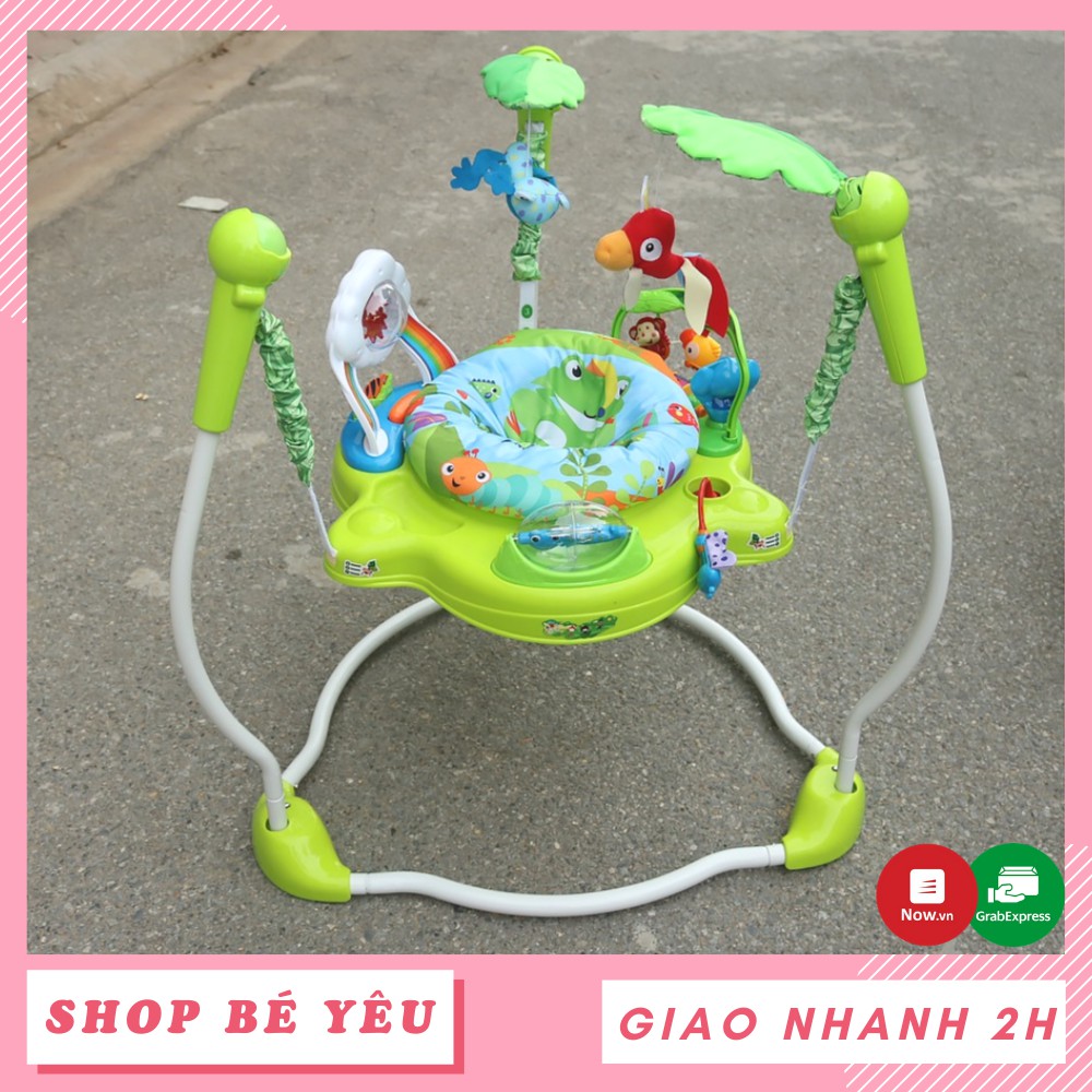 Ghế nhún tập đứng  𝑭𝒓𝒆𝒆𝒔𝒉𝒊𝒑  Ghế nhún tập đứng có đèn nhạc iBaby