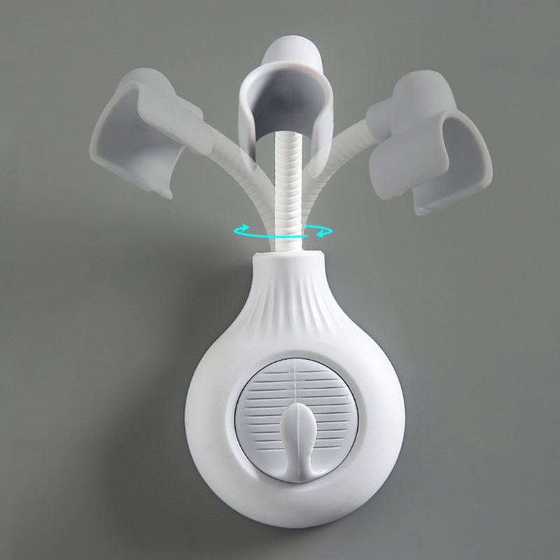 Giá Đỡ Đầu Vòi Hoa Sen Xoay 360 Độ Tiện Dụng°Giá Đỡ Đầu Vòi Hoa Sen Tự Dính Có Thể Điều Chỉnh Sử Dụng Cho Nhà Tắm