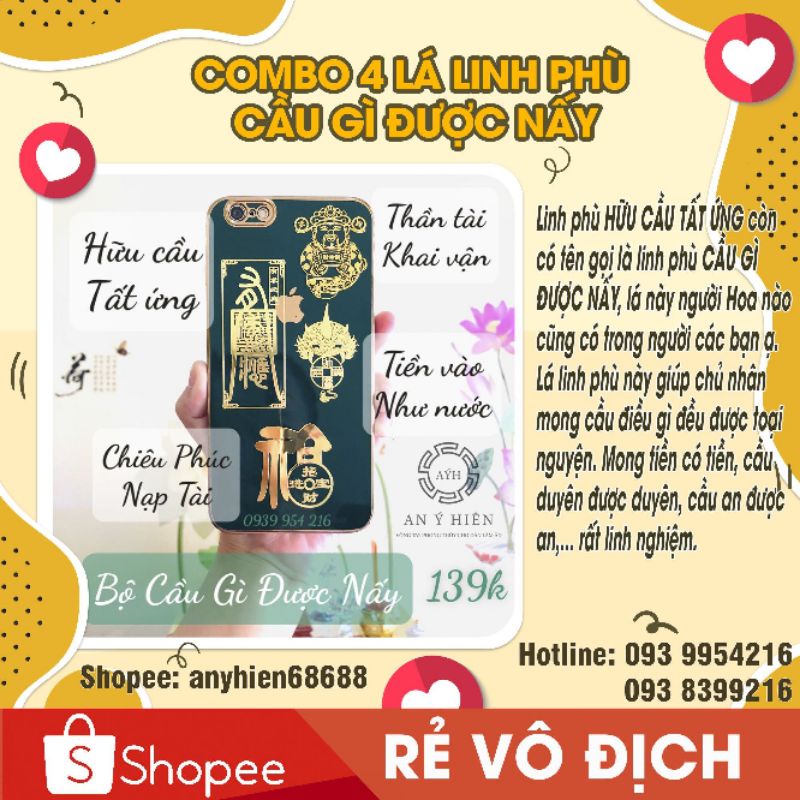 ĐÃ TRÌ CHÚ- Bộ 4 lá: Cầu gì được nấy