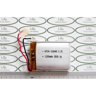 Pin Lithium Polyme (Lipo) 3.7V 1200mAh 103040 B _ LiBa