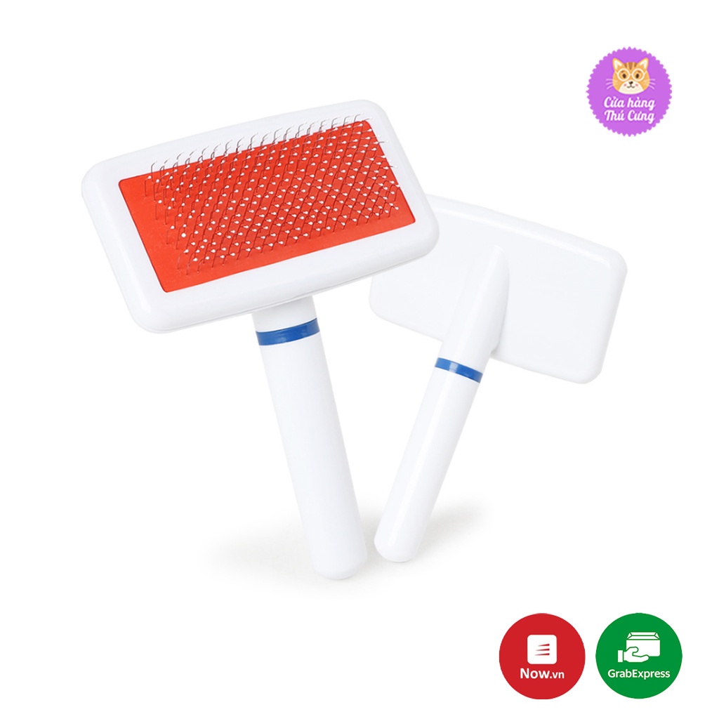 Lược Chải Lông Rụng Cho Chó Mèo Con - Lược Grooming Chó Mèo