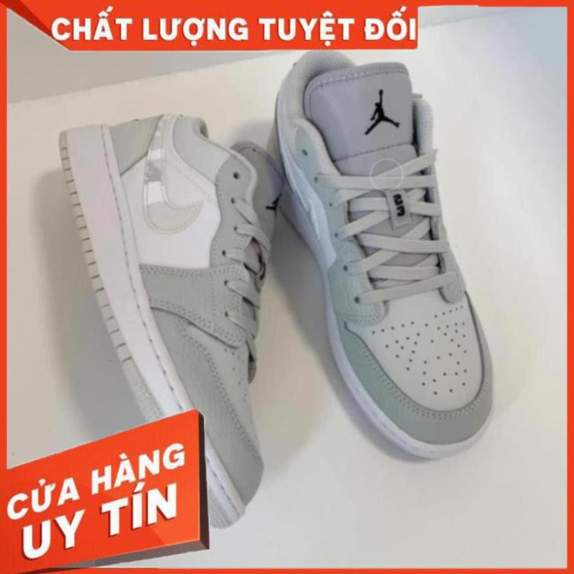 Giày thể thao Air Jordan 1 Low White Camo cổ thấp ảnh thật 100%