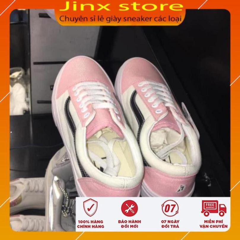 Giày Sneaker Van Classic Cổ Thấp hồng đen fullbox Jinx Store - Aw111 ¹ NEW hot ‣ L