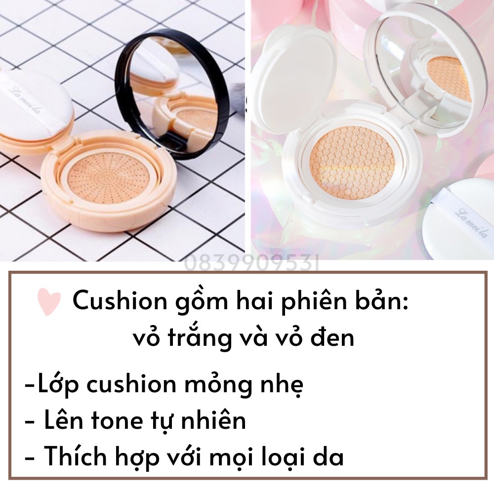 Phấn Nước Cushion Lameila BB Moiturising Cream dưỡng ẩm che phủ hoàn hảo Zentop