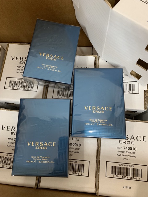 Nước hoa nam versace eros edt 100ml full seal (tặng 1 vials)