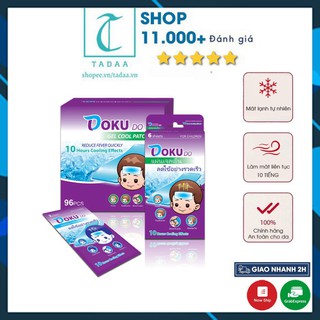 Miếng Dán Hạ Sốt DOKUDO Thái Xoa Dịu Cơn Sốt , An Toàn Khi Sử Dụng