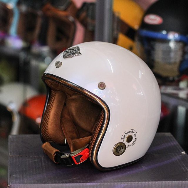 Mũ Bảo Hiểm 3/4 Napoli Version Harley - Bảo Hành 12 Tháng