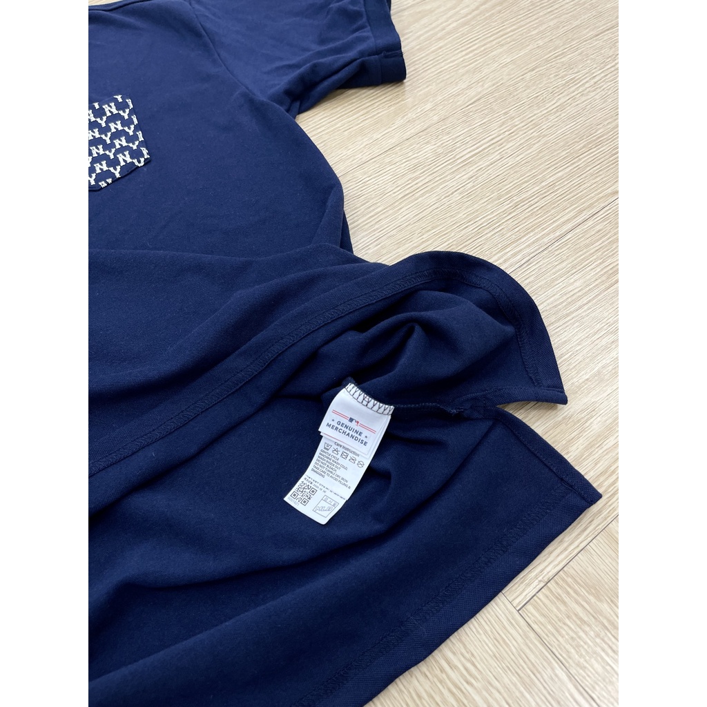 Áo polo MLB tay ngắn hiện đại Monogram