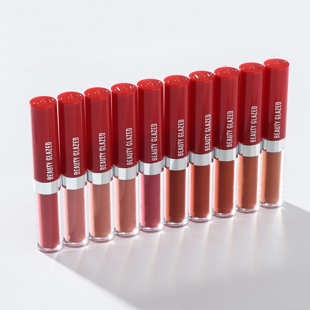 Beauty Glazed Lipstick Chất son lỏng mờ không thấm nước, không bết dính, có 20 màu để lựa chọn