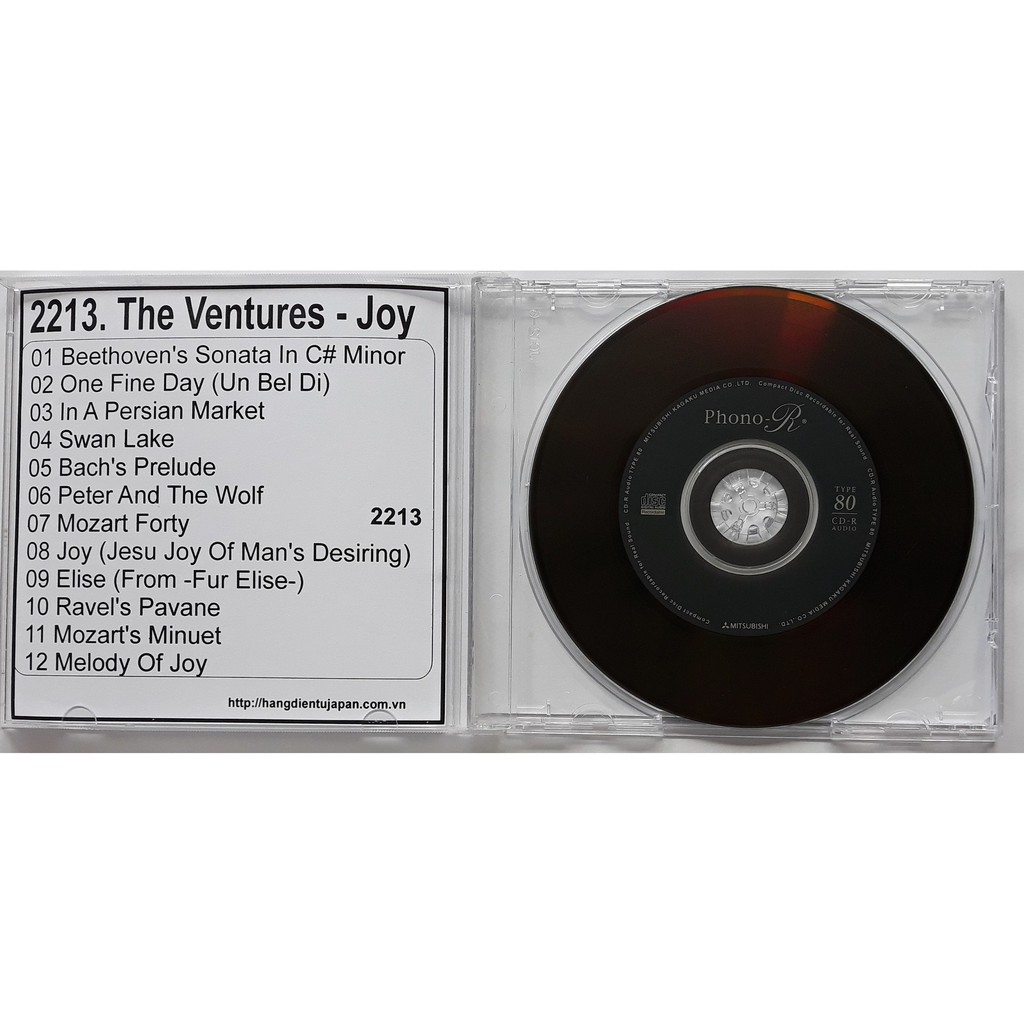 Bộ 8 CD nhóm nhạc The Ventures