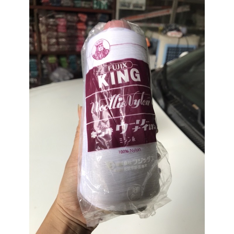 Set 02 cuộn tơ vắt sổ King 110d/2 ống lớn 250g