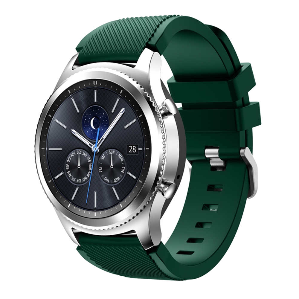 Dây Đeo Thay Thế Chất Liệu Silicon Thiết Kế Nhiều Lỗ Thời Trang Cho Huami Amazfit Gtr 47mm / Galaxy Watch 46mm / Samsung Gear S3