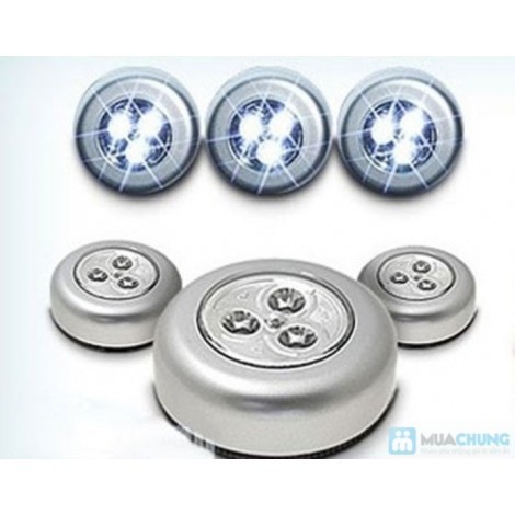 Đèn led 3 bóng Dán tường