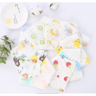 Yếm xô 8 lớp cotton organic mềm mịn