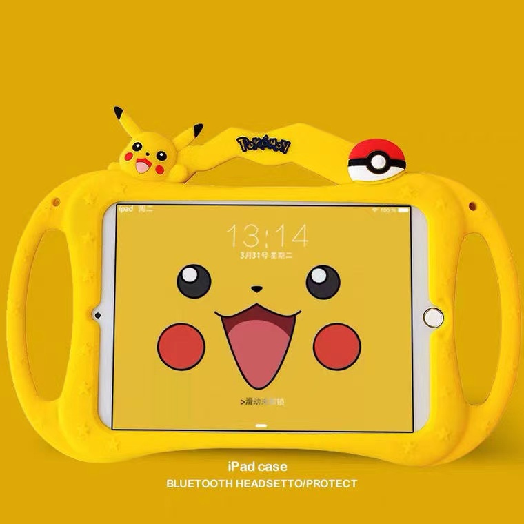 Ốp Điện Thoại Mềm Mỏng In Hình Pikachu Cho Iphone D 7th 8th 9th Mini 6 Air 4 Air 5 Ip D 9.7 2017 18 Air 2 Mini 1 2 3 4 5