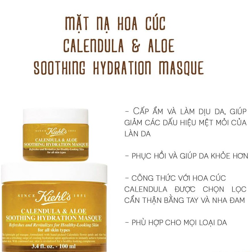 Mặt Nạ Hoa Cúc Kiehls Minisize Kiehl's