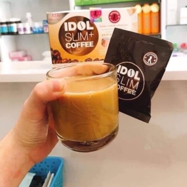 Idol slim coffee mẫu mới giảm mạnh X2 hộp 10 gói thái lan hàng chuẩn loại một