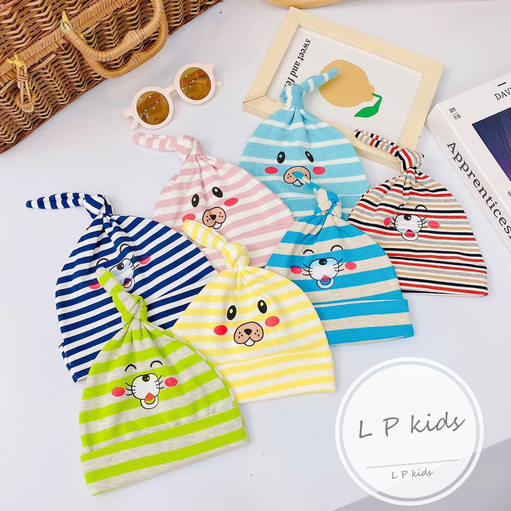 Mũ đuôi cho bé cực xinh xịn xò chất cotton hoặc nỉ M03
