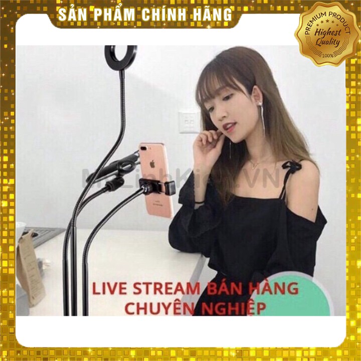 [ GIÁ SỈ ]  Bộ Livestream Đa Năng 3 Trong 1, Kiêm Đèn Đọc Sách 3 Chế Độ