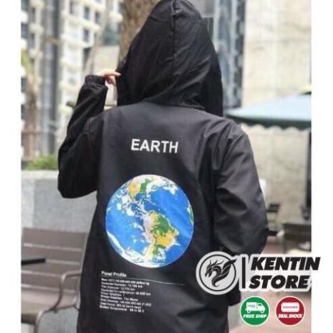 Áo khoác dù Chống Nắng dành cho nam nữ Unisex In hình Trái Đất và Sao Hỏa, Form rộng ulzzang | BigBuy360 - bigbuy360.vn