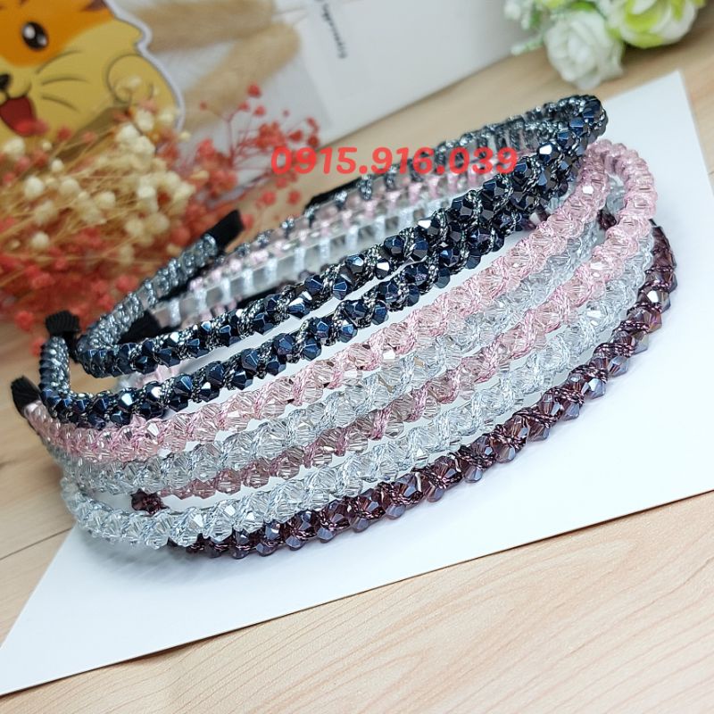 Cài Tóc Bờm Tóc Pha Lê Thời Trang