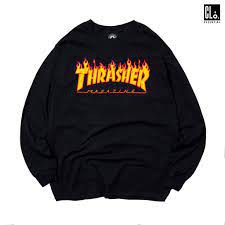 Patch Logo hình Thrasher - Teladan in lên áo nhiều mẫu ...