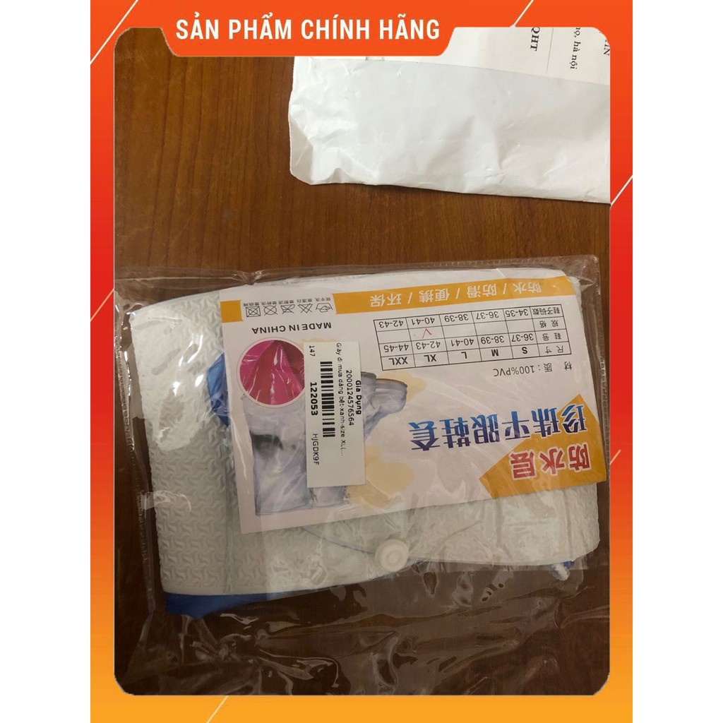 [RẺ NHẤT]Giày ủng đi mưa giá rẻ,hợp thời trang bọc giày đi mưa bảo vệ chống thấm nước-SIÊU THỊ ONLINE