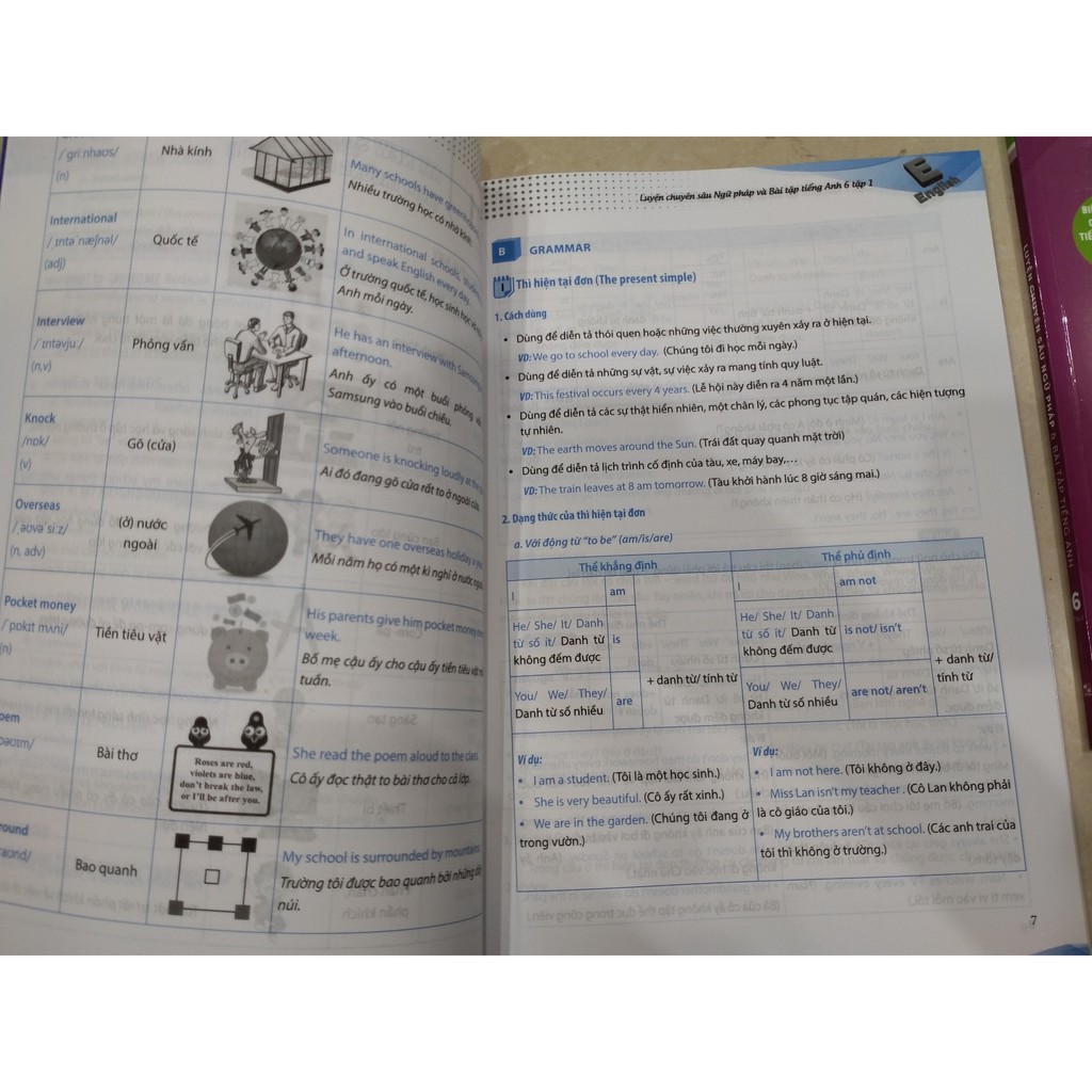 Sách - Luyện chuyên sâu ngữ pháp và bài tập tiếng anh lớp 6 tập 1