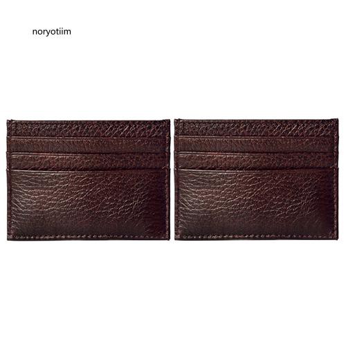 Ví da kiểu mỏng giữ thẻ tín dụng , giấy tờ cho nam