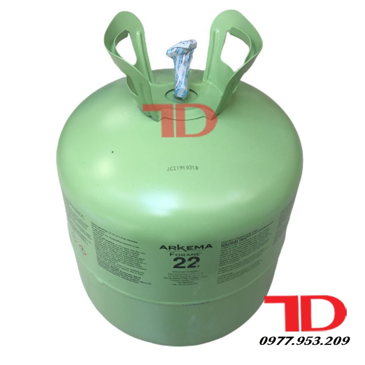 Môi chất lạnh R22 FORANE 22.7kg dùng cho máy lạnh máy đá