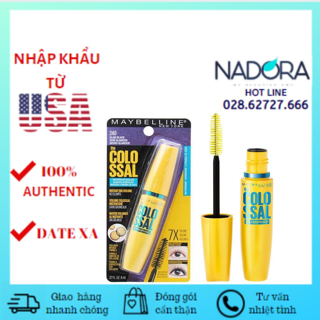 Mascara Maybelline Colossal Volum' Express 7x Waterproof (8ml)