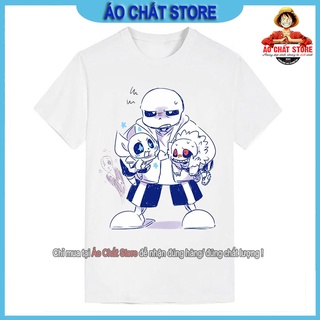Áo Thun Tay Ngắn Cổ Tròn In Hình Undertale Sans Đẹp S13 | Áo Chất Store