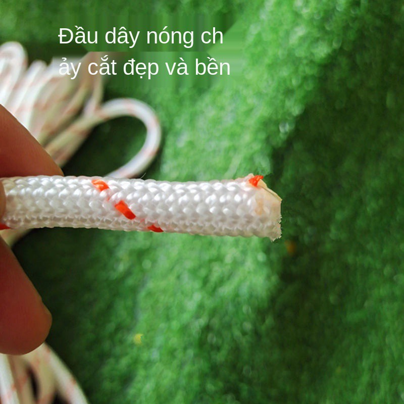 Nylon dây ràng buộc thừng dày chống mài mòn bện mỏng thoát hiểm khẩn cấp quần áo phơi chăn ngoài trời