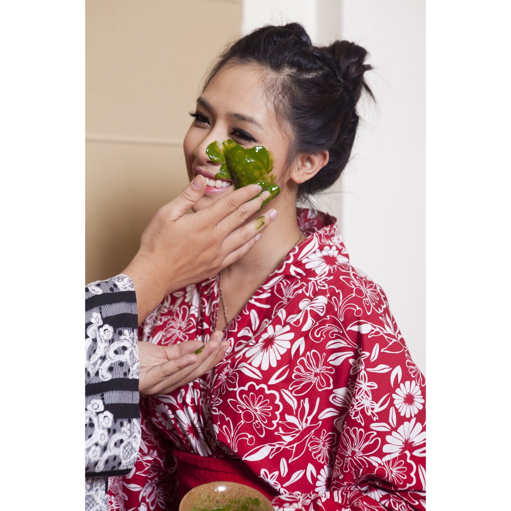 Bột Trà Xanh Fuji Matcha Nguyên Chất Vụ Xuân Pha Đồ Uống, Làm Bánh, Đắp Mặt, Trắng Da 100g/30g | Trà Chính Sơn